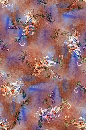 复古印花华亿平台图片