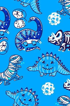 蓝色系列印花华亿平台图片