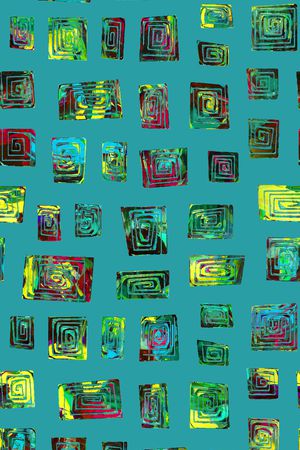 几何印花华亿平台图片