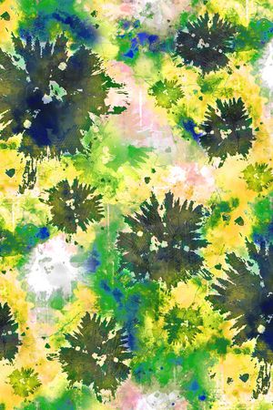 水彩印花华亿平台图片