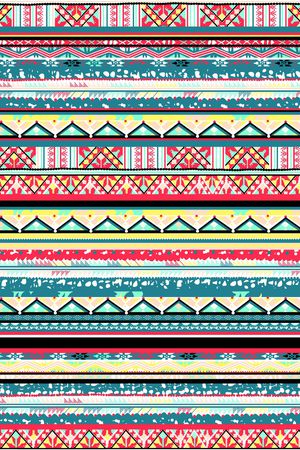 几何混搭印花华亿平台图片