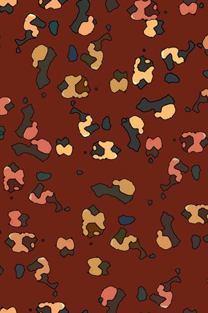 抽象印花华亿平台图片