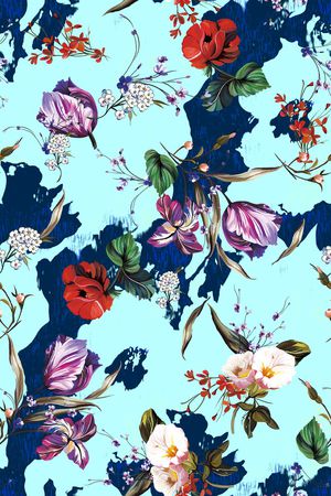 涂鸦印花华亿平台图片