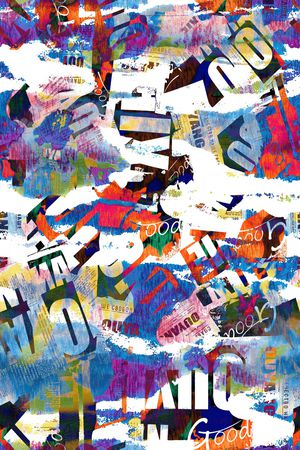 涂鸦印花华亿平台图片