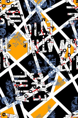 涂鸦印花华亿平台图片