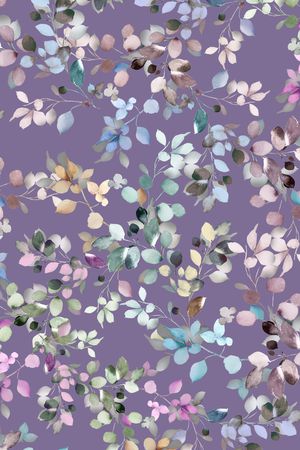 树枝印花华亿平台图片