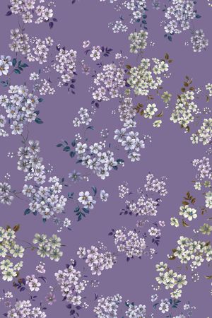 树枝印花华亿平台图片