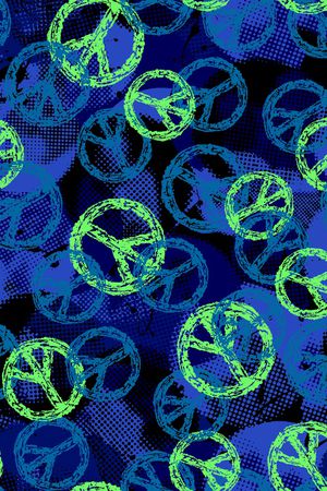 几何组合印花华亿平台图片