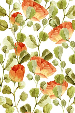 黑底花卉印花华亿平台图片