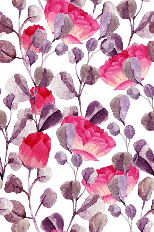 黑底花卉印花华亿平台图片