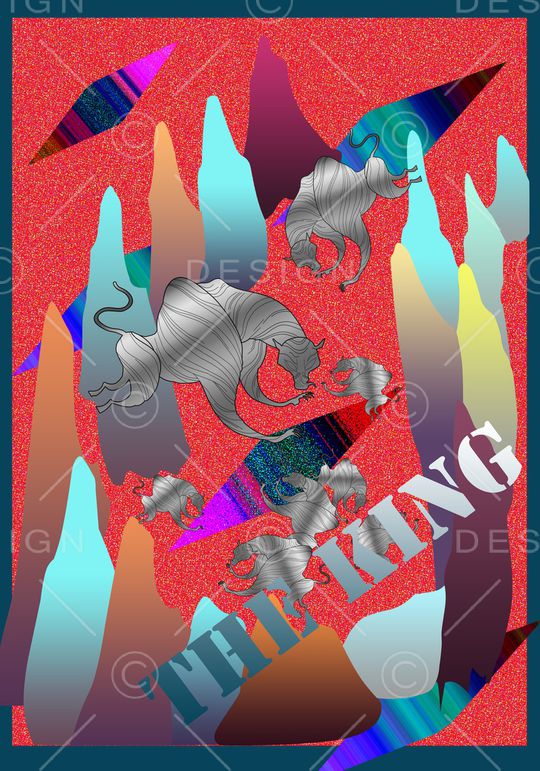 卡通动物印花华亿平台图片