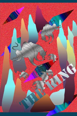 卡通动物印花华亿平台图片