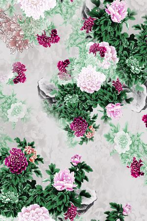 数码华亿平台印花华亿平台图片