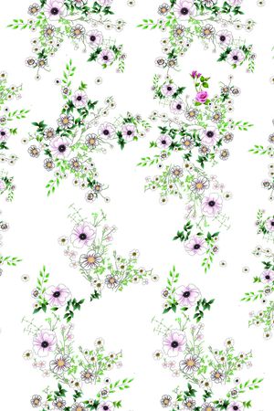 绿植树叶印花华亿平台图片