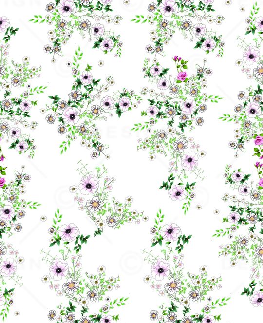 绿植树叶印花华亿平台图片