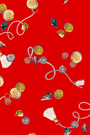 大牌风印花华亿平台图片