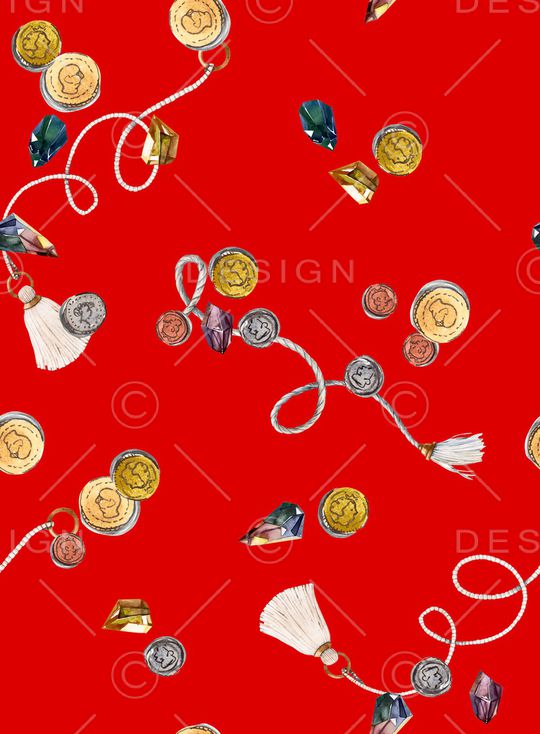 大牌风印花华亿平台图片