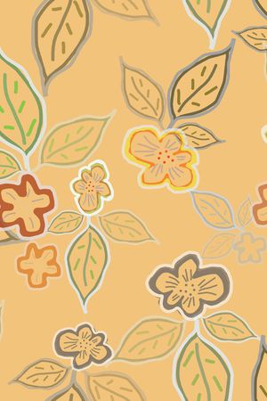 绿植树叶印花华亿平台图片