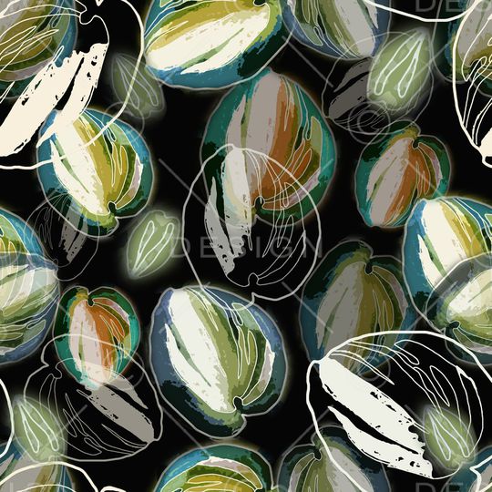 绿植树叶印花华亿平台图片