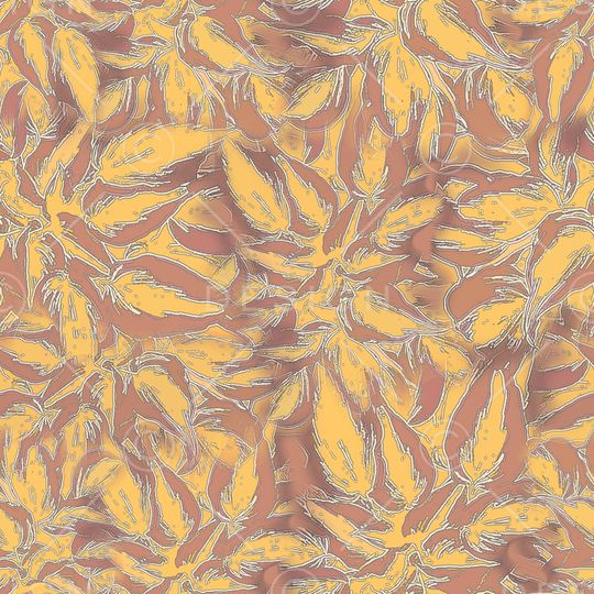 绿植树叶印花华亿平台图片