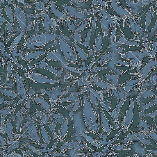 绿植树叶印花华亿平台图片