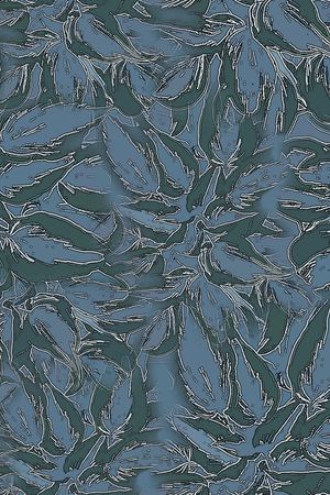 绿植树叶印花华亿平台图片