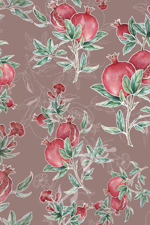 石榴印花华亿平台图片