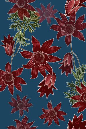 小碎花印花华亿平台图片