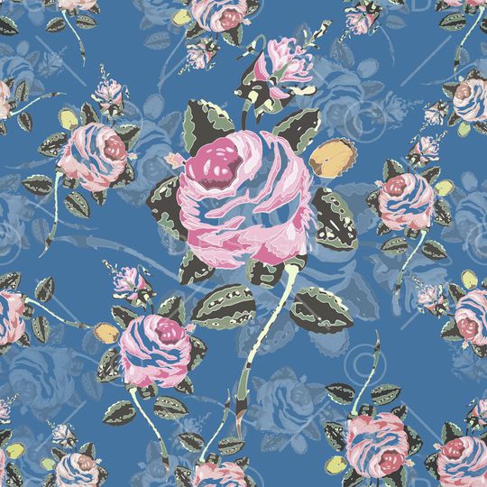 小碎花印花华亿平台图片