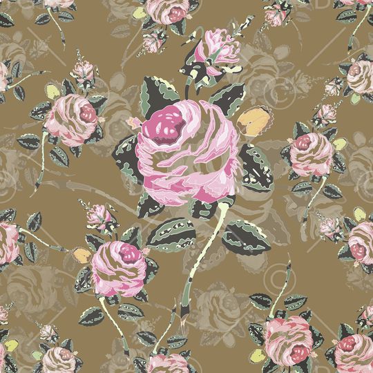 小碎花印花华亿平台图片