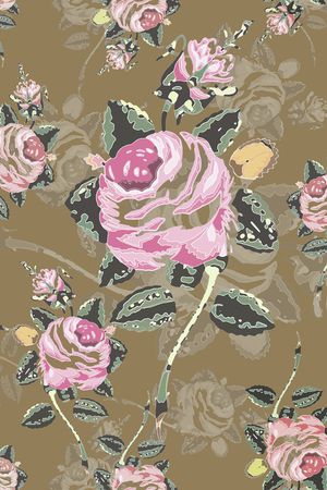 小碎花印花华亿平台图片