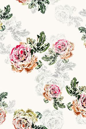 小碎花印花华亿平台图片