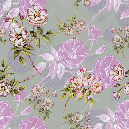 小碎花印花华亿平台图片