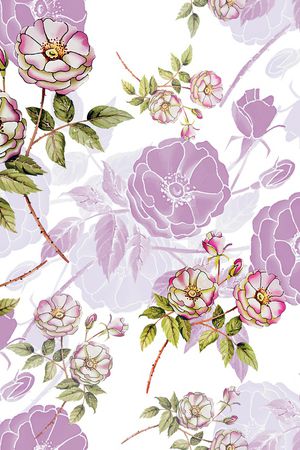 小碎花印花华亿平台图片