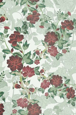 小碎花印花华亿平台图片