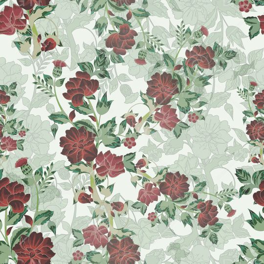 小碎花印花华亿平台图片