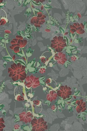 小碎花印花华亿平台图片