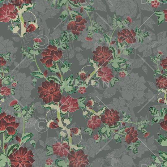 小碎花印花华亿平台图片