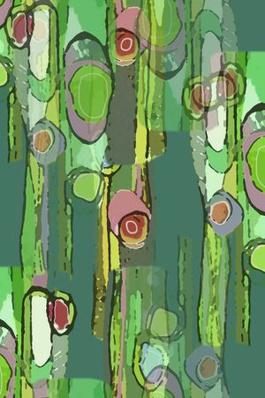 抽象印花华亿平台图片