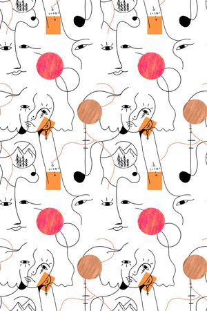 简约印花华亿平台图片