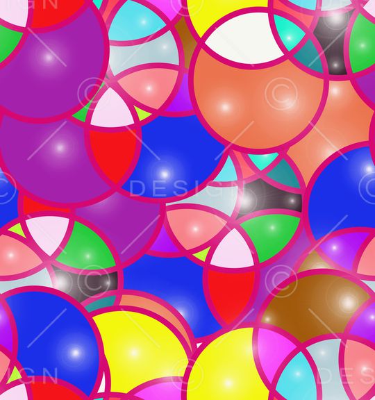 圆形印花华亿平台图片