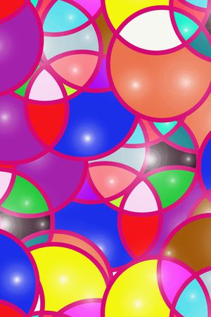 圆形印花华亿平台图片