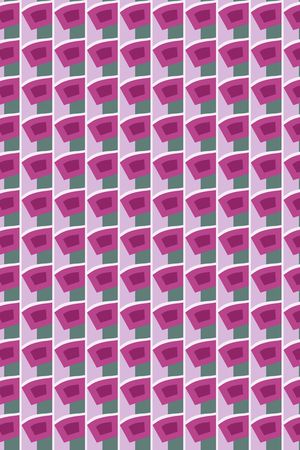 几何印花华亿平台图片