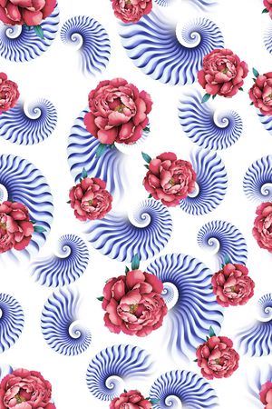 女装印花华亿平台图片