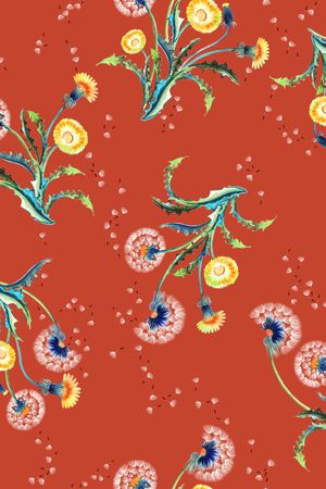 旗袍印花华亿平台图片