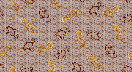 大牌风印花华亿平台图片