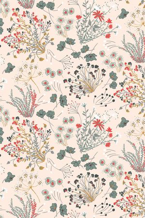 手绘花卉印花华亿平台图片