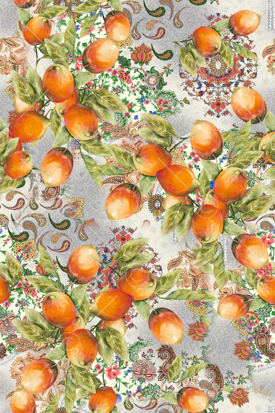 连衣裙印花华亿平台图片