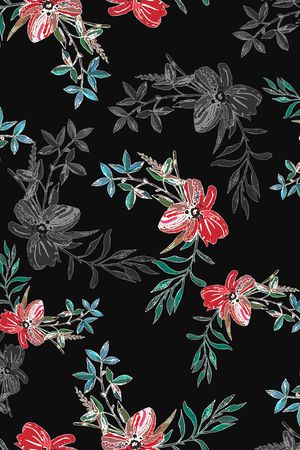 小碎花印花华亿平台图片