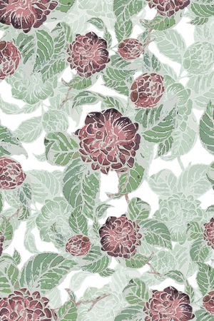 小碎花印花华亿平台图片